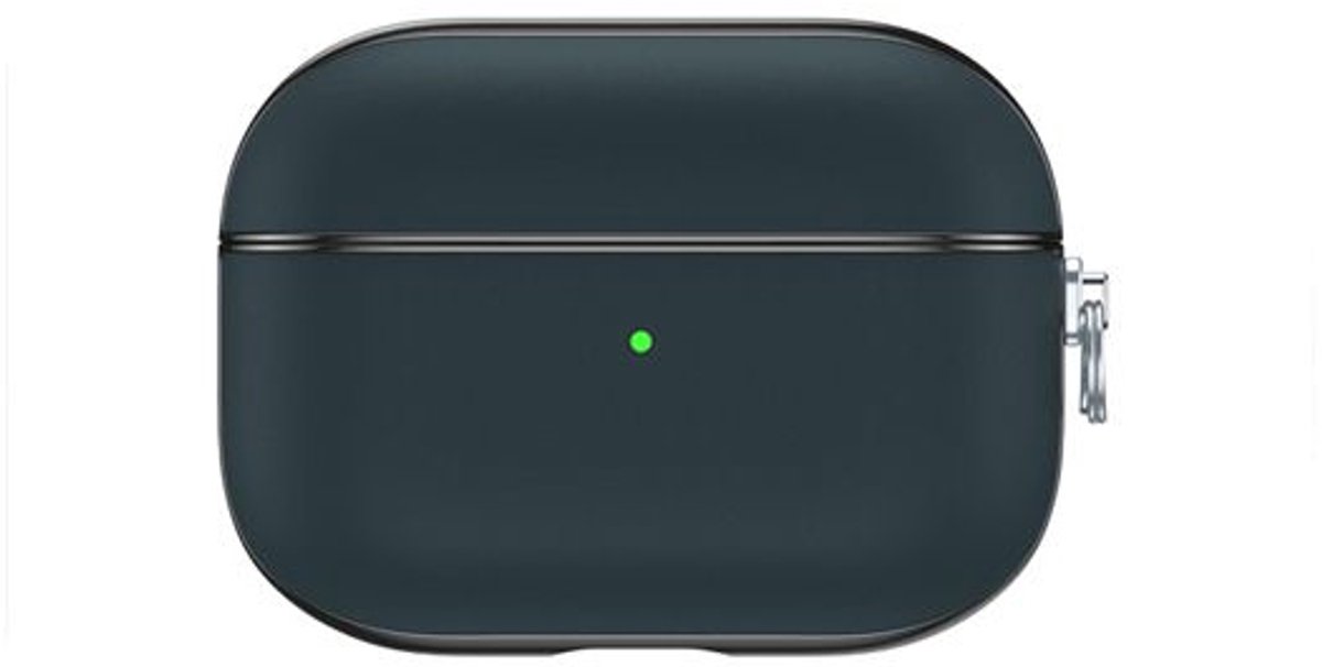 Valenta - AirPods Hoesje - Leer - Snap - Pro - Blauw