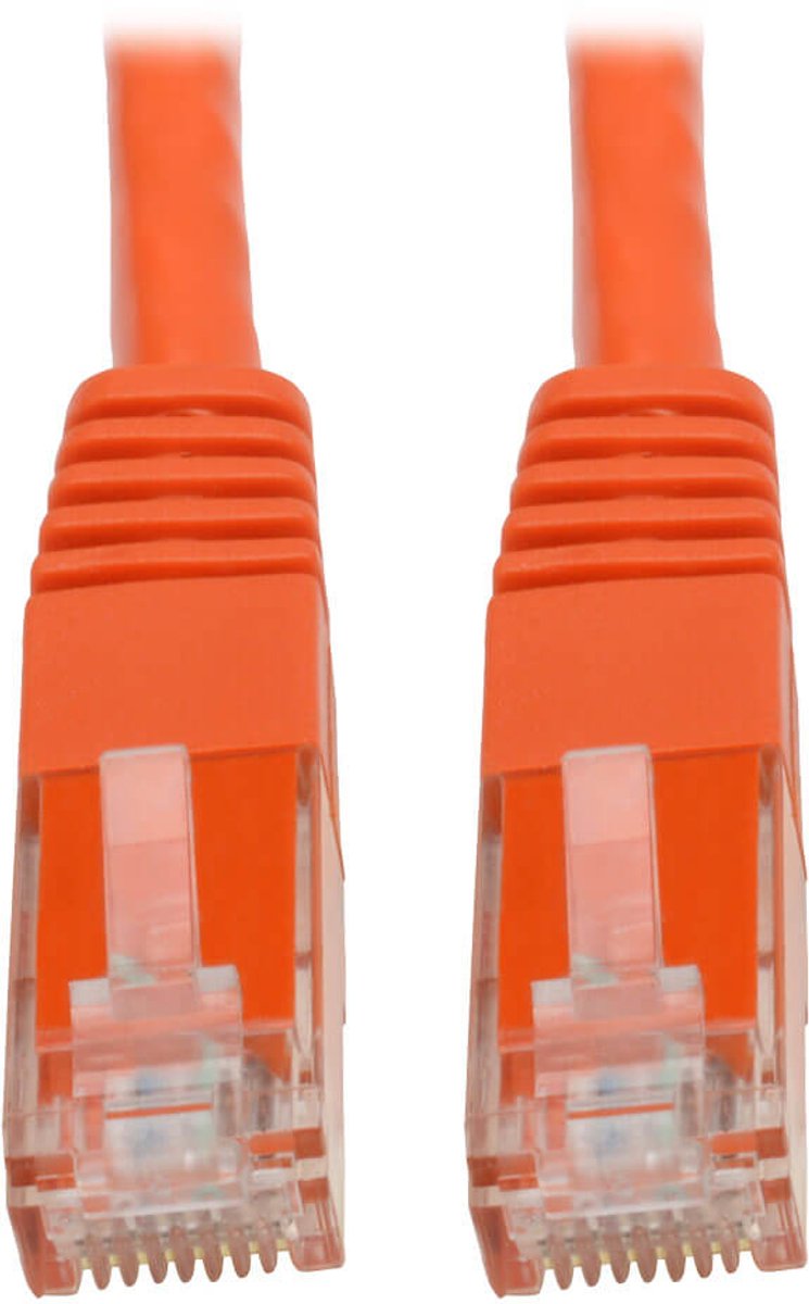 Tripp Lite N200-006-OR netwerkkabel 1,83 m Cat6 U/UTP (UTP) Oranje