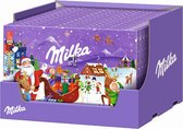 Milka Adventskalender Melkchocolade met Melkcrèmevulling  - 200g