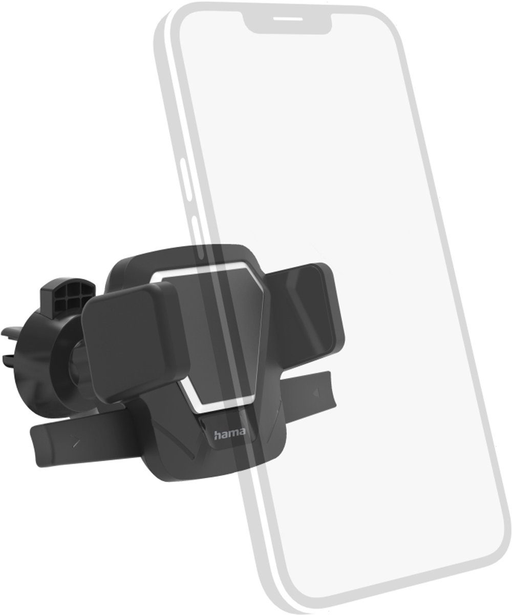 Hama 201509 Smartphonehouder 5.5-8.5cm Zwart