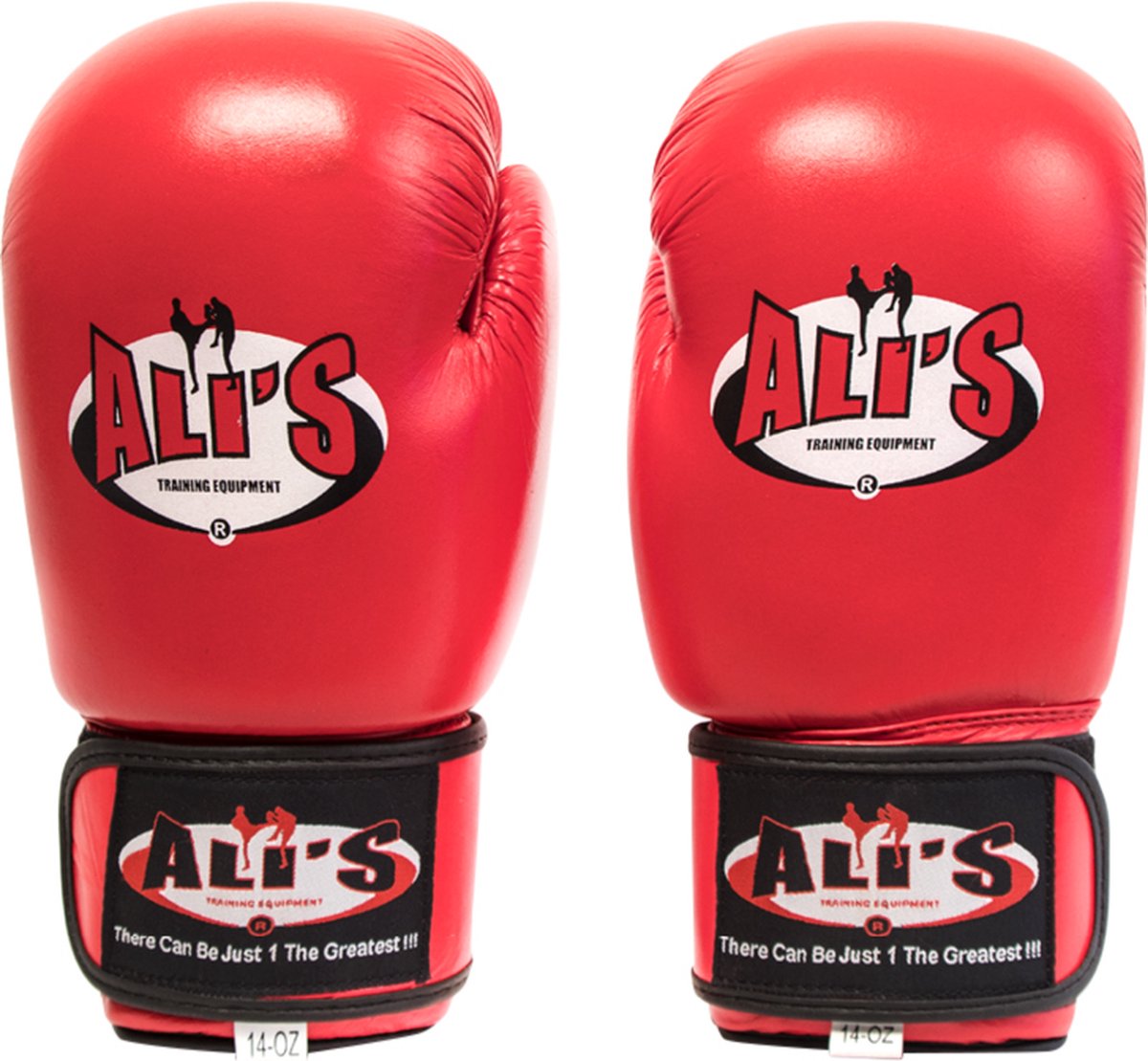 Ali's Fightgear - BG SP - Bokshandschoenen - Rood - Maat M/L - 14 Oz - bokshandschoenen kinderen - bokshandschoenen heren - bokshandschoenen dames - kickboks handschoenen - bokshandschoenen 12 oz