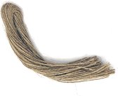 50x Jute touw / sisal koord / hennep touw | 25 cm