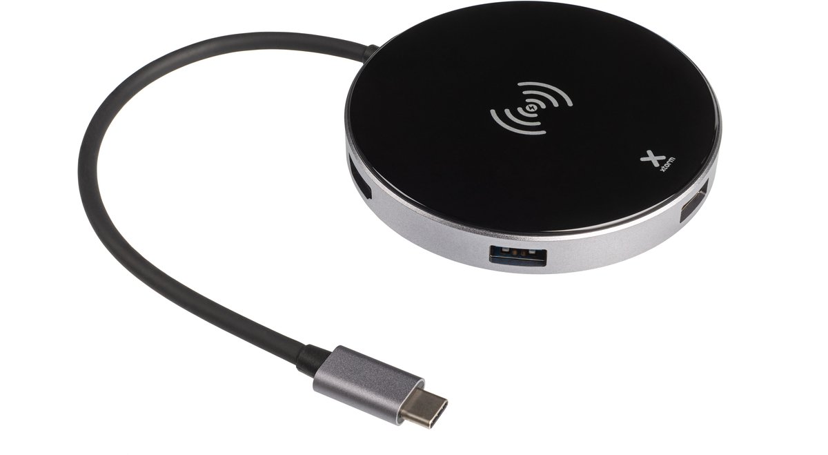 Xtorm Connect Series - USB-C Hub Wireless Charging 6-in-1