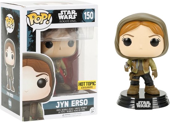 Funko Pop! Rogue One Jyn Erso Hooded Le - Verzamelfiguur