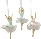 Boltze Home Deco Hanger ballerina 12cm Polyhars (1 stuk) assorti