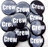 10 buttons Crew - button - crew - party - feest - evenement - festival