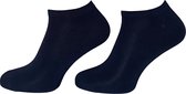 Chaussettes Sneaker Bleu Marine | 6 paire | Multipack Unisexe Taille 43-46 | Chaussettes | Pour hommes et femmes