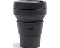 Go - Gobelet pliable - À emporter - Zwart - 355 ml (12 oz) - Réutilisable