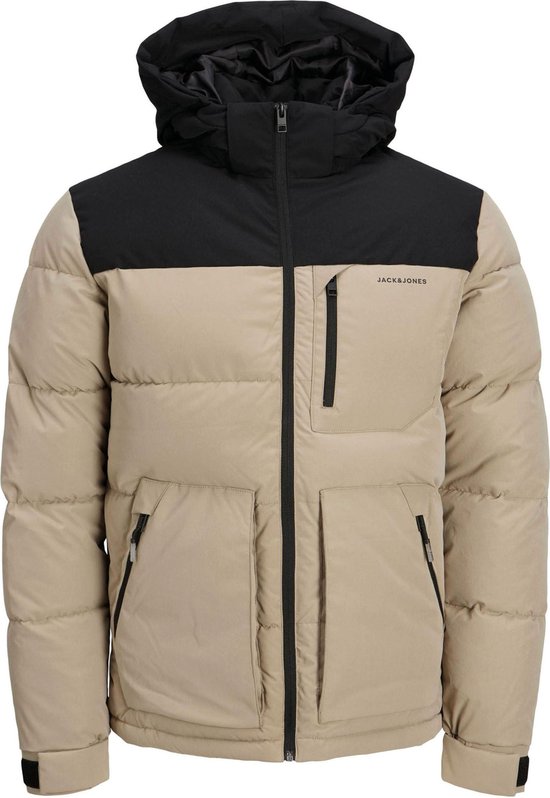 JACK&JONES JCOALPHA Short Puffer SN Pufferjack, zwart, XL, zwart, XL