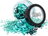 PaintGlow Biodegradable Chunky Glitters - Face jewels - Glitters gezicht - Festival make up - Biologisch afbreekbaar - Aqua Marine