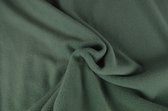 10 meter fleece stof - Oud groen - 100% polyester