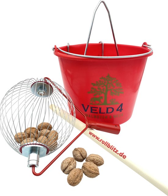 Walnoten- en kastanjeopraper - ergonomische verzamelkorf — afbeelding 3