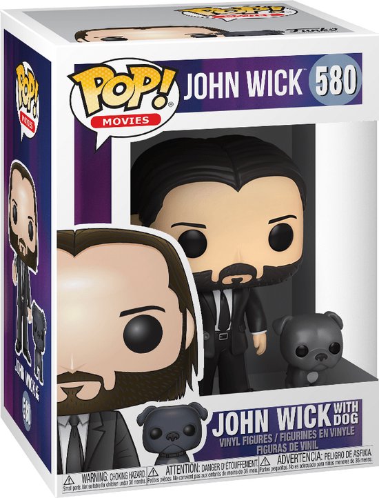 Funko Pop! John Wick - John (Black Suit) with Dog - Funko