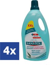Sanytol Désinfectant Antibacterieel Tout Usage Eucalyptus - 4 x 5l