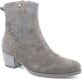 Wolky, LUBBOCK Brushed, 0287845 305, Donkerbruine dames westernboot