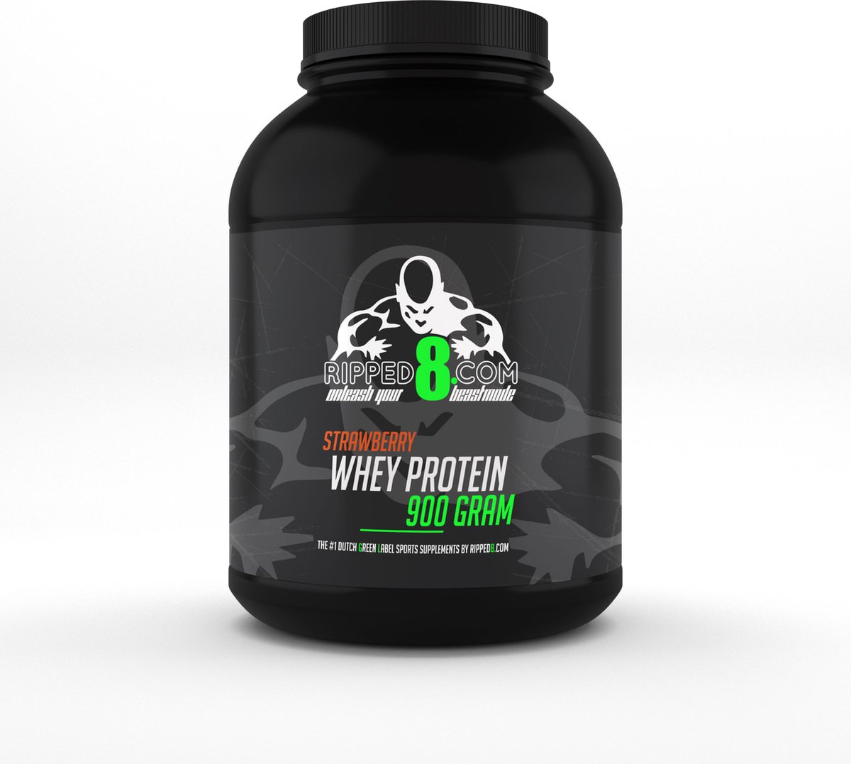 Ripped8 Whey Aardbei Green Label