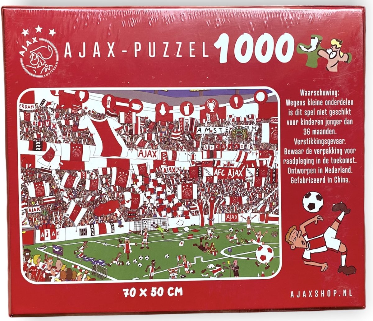 Ajax puzzel - 1000 stukjes - Legpuzzel - Voetbal - Ajax | bol