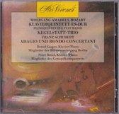 Klavierquintet es-dur, Kegelstatt-Trio, Adagio und Rondo-concertant - Wolfgang Amadeus Mozart, Franz Schubert - Bernd Casper, Mitglieder der Bläserverenigung Berlin, Dieter Wagner, Siegfried Schramm, Wolfgang Stahl e.v.a.