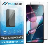 Mobigear Screenprotector geschikt voor Motorola Edge 30 Pro Glazen | Mobigear Premium Screenprotector - Case Friendly - Zwart