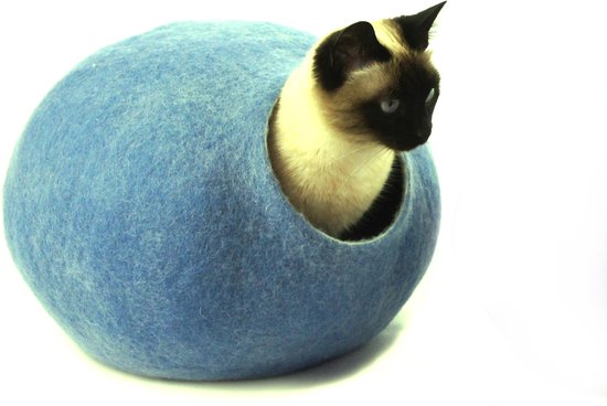 Kivikis Chill-out Cat Cave - Blauw