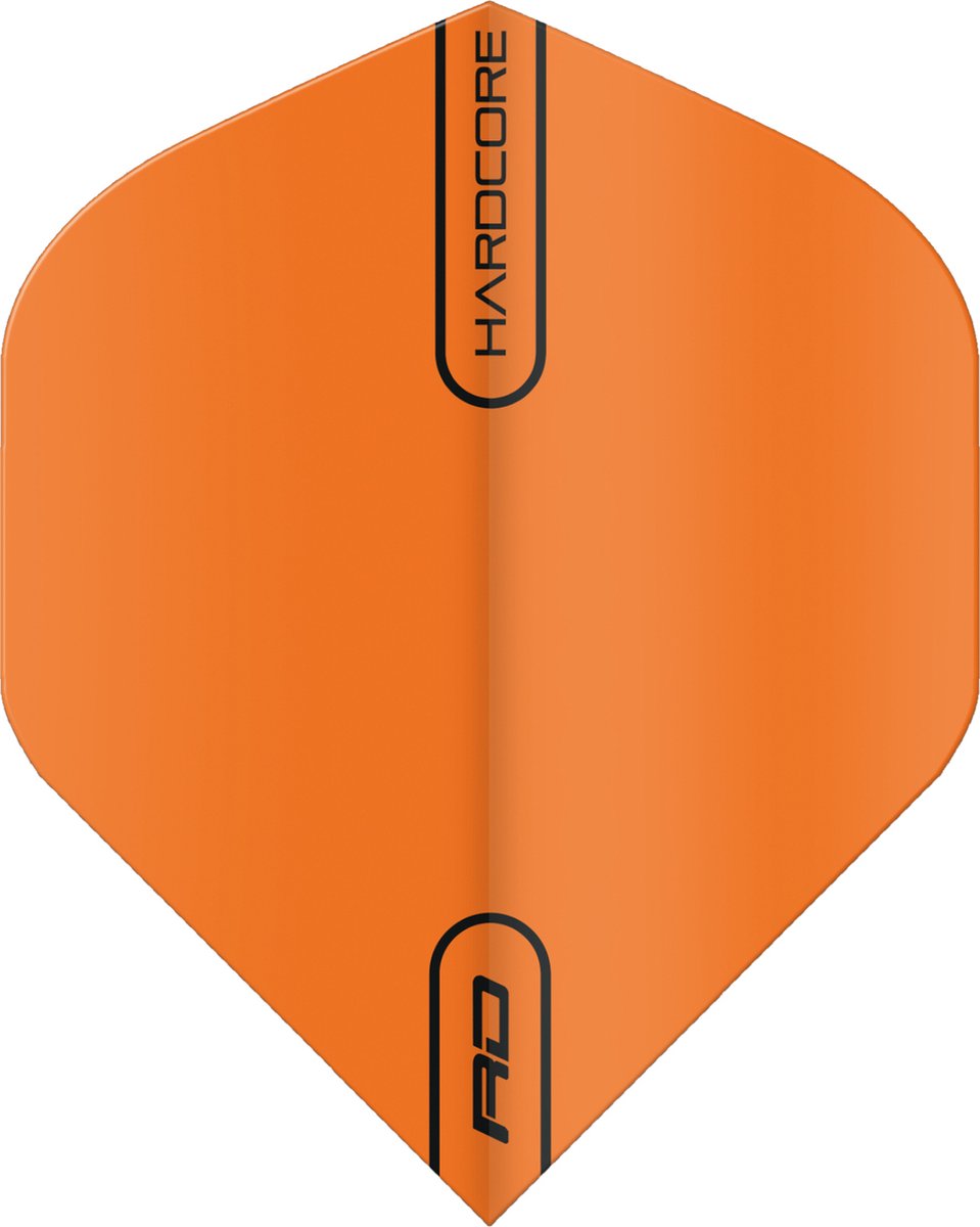 RED DRAGON - Hardcore XT Oranje extra dikke dart vluchten - 5 sets per pakket (15 dartvluchten in totaal)