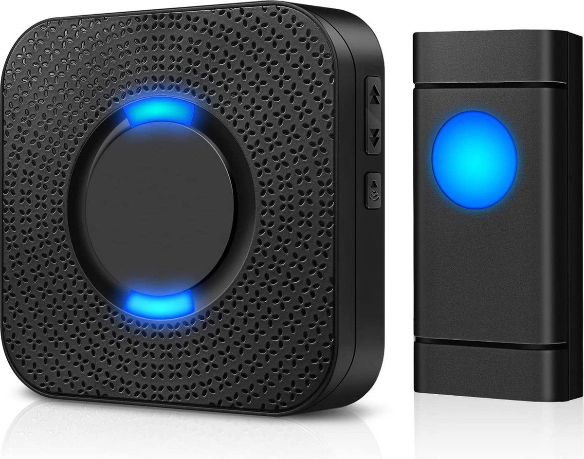 Deurbel - draadloze deurbel met ontvangers – wireless doorbell – duurzaam - eenvoudig te installeren