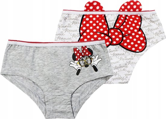 Minnie Mouse onderbroekjes voor meisjes 9/10J 2 stuks