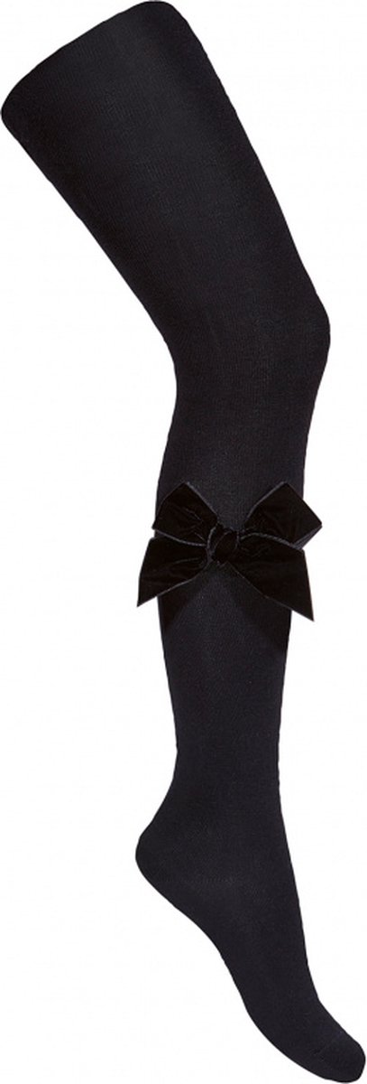 Cóndor Maillot Velvet Strik | 2489/1 | Zwart | 12-24 mnd | maat 2
