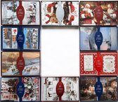 Cartes de Noël - 100 pièces - 10 x 14 cm - 20 motifs - K-143
