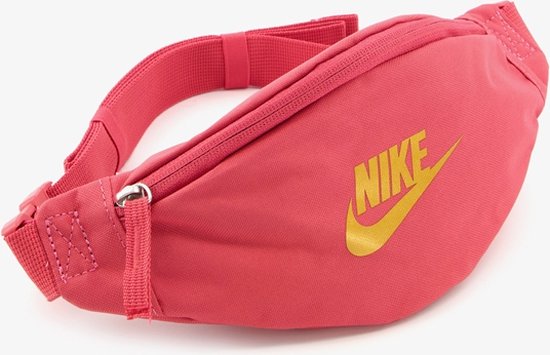 Nachtvlek Vouwen lineair Nike Heritage S Waistpack heuptas - Roze | bol.com