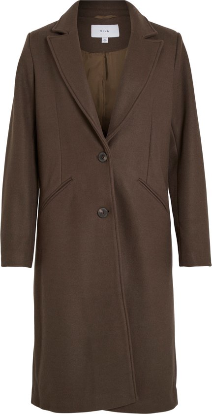 VILA VIVALJI LONG COAT - NOOS Dames Jas - Maat 44