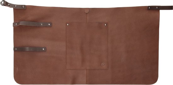 Tablier barbecue / grill Hide & Stitches - Cognac