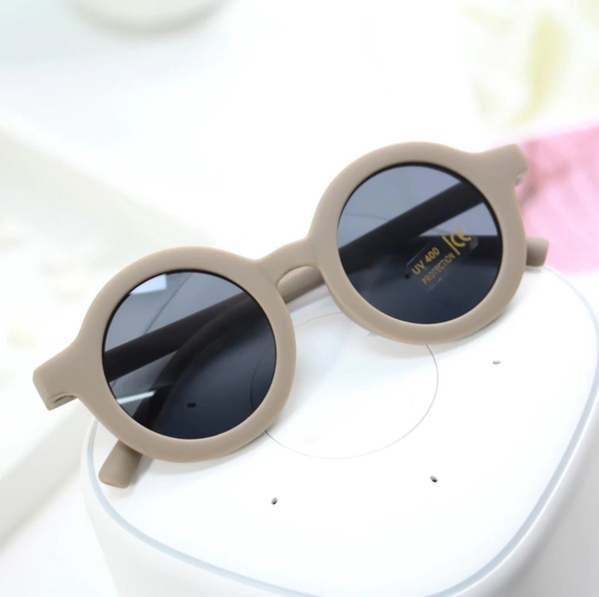 Retro kinderzonnebril | Brown