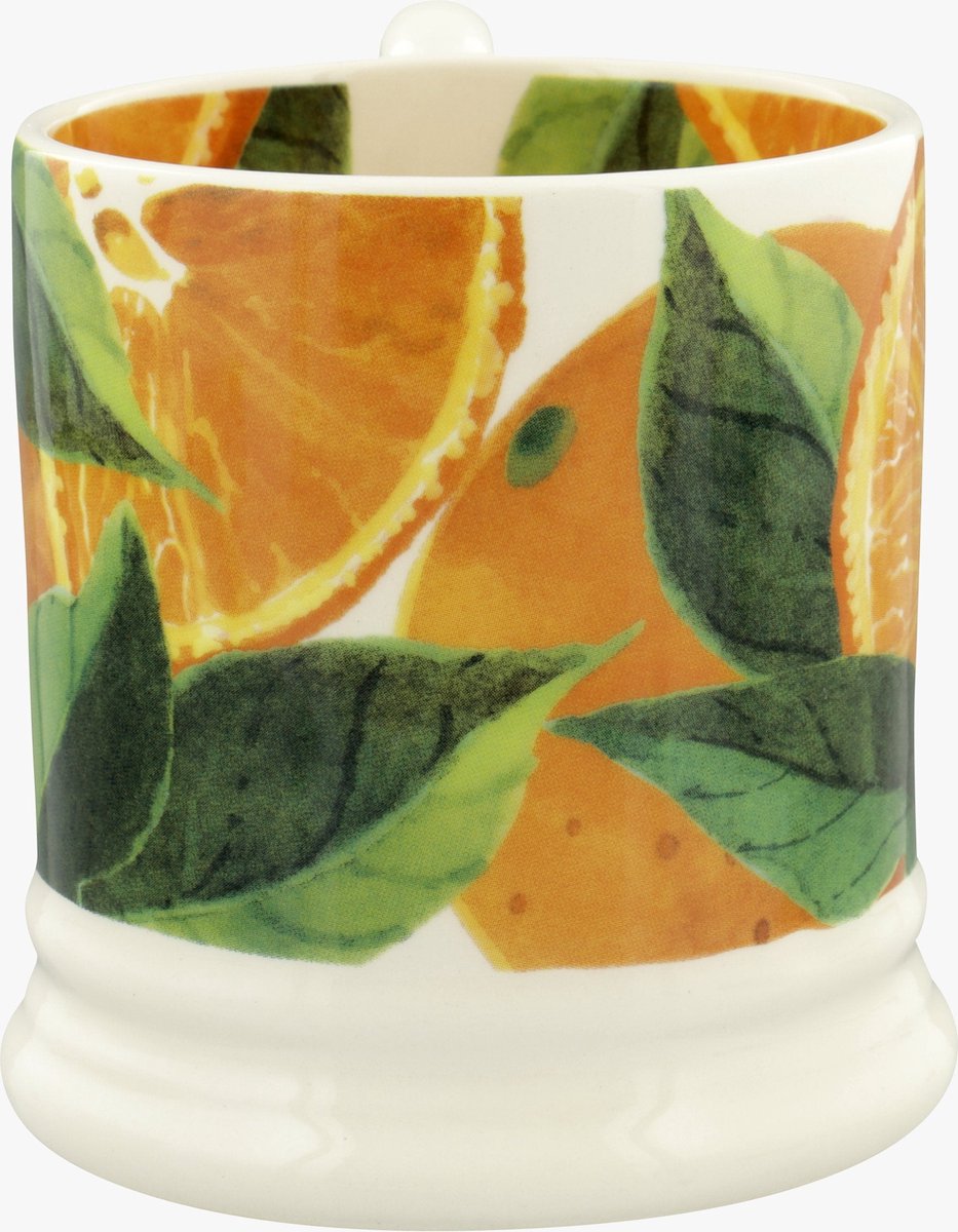 Emma Bridgewater Mug 1/2 Pint Vegetable Garden Oranges