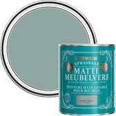 Rust-Oleum Blauw Afwasbaar Matte Meubelverf - Gresham Blauw 750ml