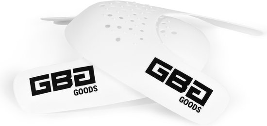 GBG Shoe Crease Protector - Wit - Maat 35 t/m 39 - Sneaker Crease Protector - Anti Kreuk - Sneaker Bescherming - Sneaker Shield - Anti-Crease Protector - Plastic - GBG Goods