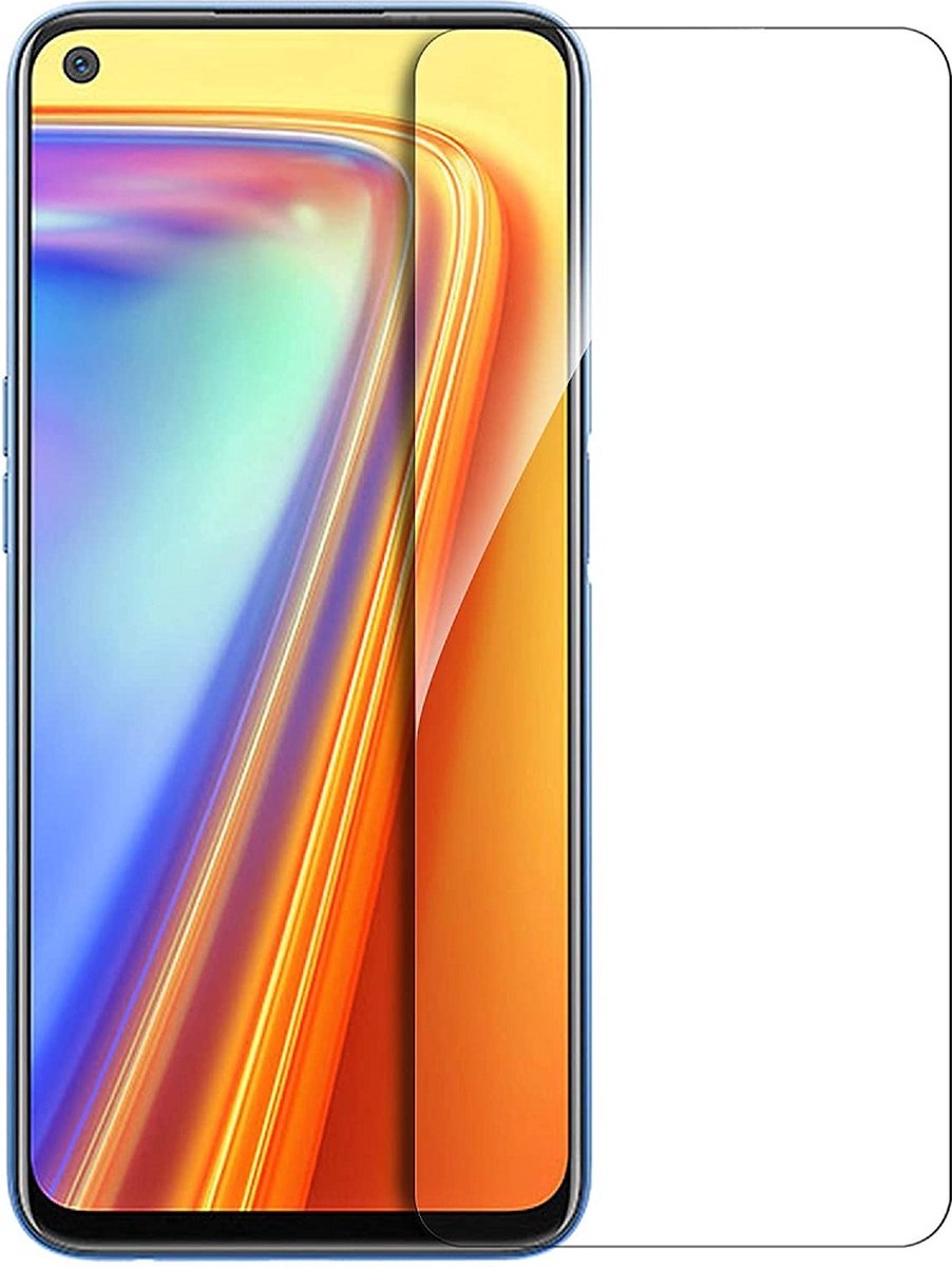 LuxeBass Screenprotector geschikt voor Oppo A76 - Tempered Glas - glas scherm - bescherming