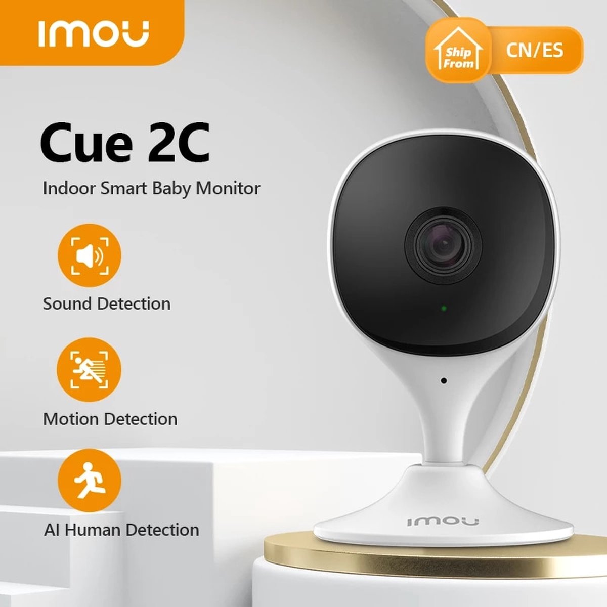 Beveiligingscamera-Dahua Imou Cue 2c 1080P Beveiliging Action Indoor Camera Babyfoon Nachtzicht Apparaat Video Mini Surveillance Wifi Ip camera