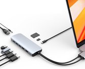 HYPER HD392-SILVER USB-C dockingstation Geschikt voor merk: Apple Geïntegreerde kaartlezer met grote korting