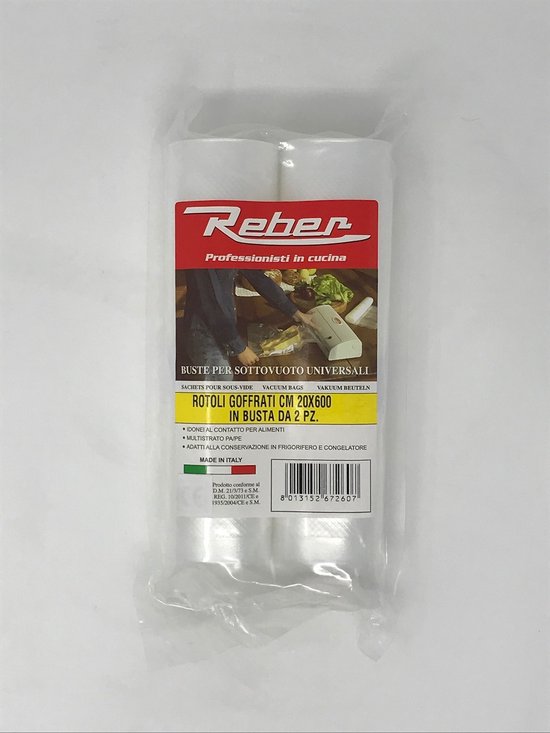 Reber 6726 A vacuum sealer accessoire Rol voor vacuümverpakker van Reber — afbeelding 2