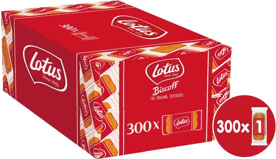 Lotus Biscoff speculoos (1stx300) in een doos