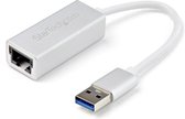 StarTech.com USB 3.0 naar gigabit ethernet netwerkadapter zilver