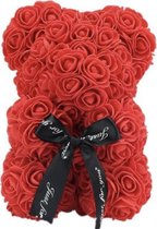 Ours rose - Mesdames Messieurs - Ours rose - Roses - Comprend une boîte-cadeau - Cadeau - Ours d'amour - Groot modèle - Cadeau de Saint-Valentin - Fête des mères - Rouge - Nouvel An - Nouvel An - Cadeau - Romantique - Anniversaire - Mariage.