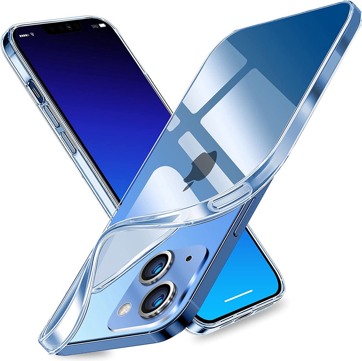 Hoesje Geschikt voor: iPhone 14 Silicone - Transparant - ZT Accessoires
