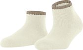 FALKE Cosy Plush Korte Sokken versterkte sloffsokken zonder patroon ademend zacht verwarmend met pluche Wol Alpaca Wit Dames sokken - Maat 39-42