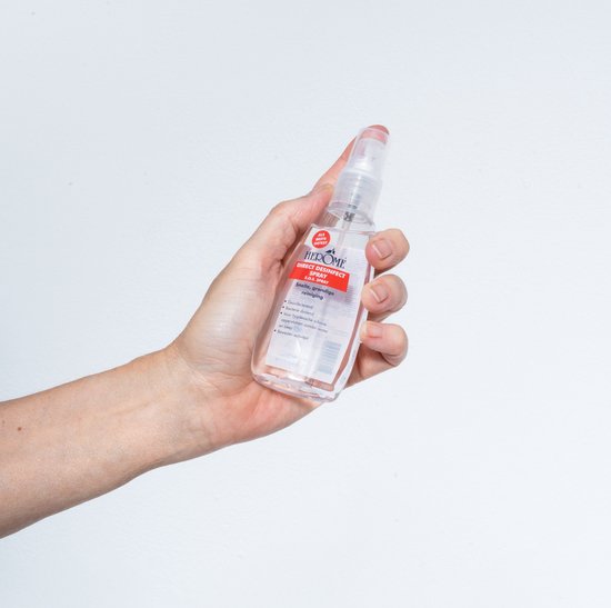 Herome Direct Desinfect Desinfecterende Spray - 80% Alcohol - voor het Desinfecteren van de Handen - 75ml