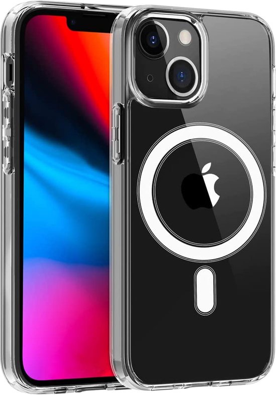 iPhone 14 Plus Hoesje Doorzichtig - UltraHD Transparant Hoesje - MagSafe  Compatible - Geschikt voor Apple iPhone 14 Plus | bol.com