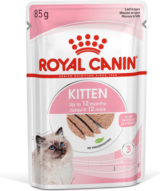 Royal Canin Kitten Loaf - Kitten-Kattenvoer - 12x85 g
