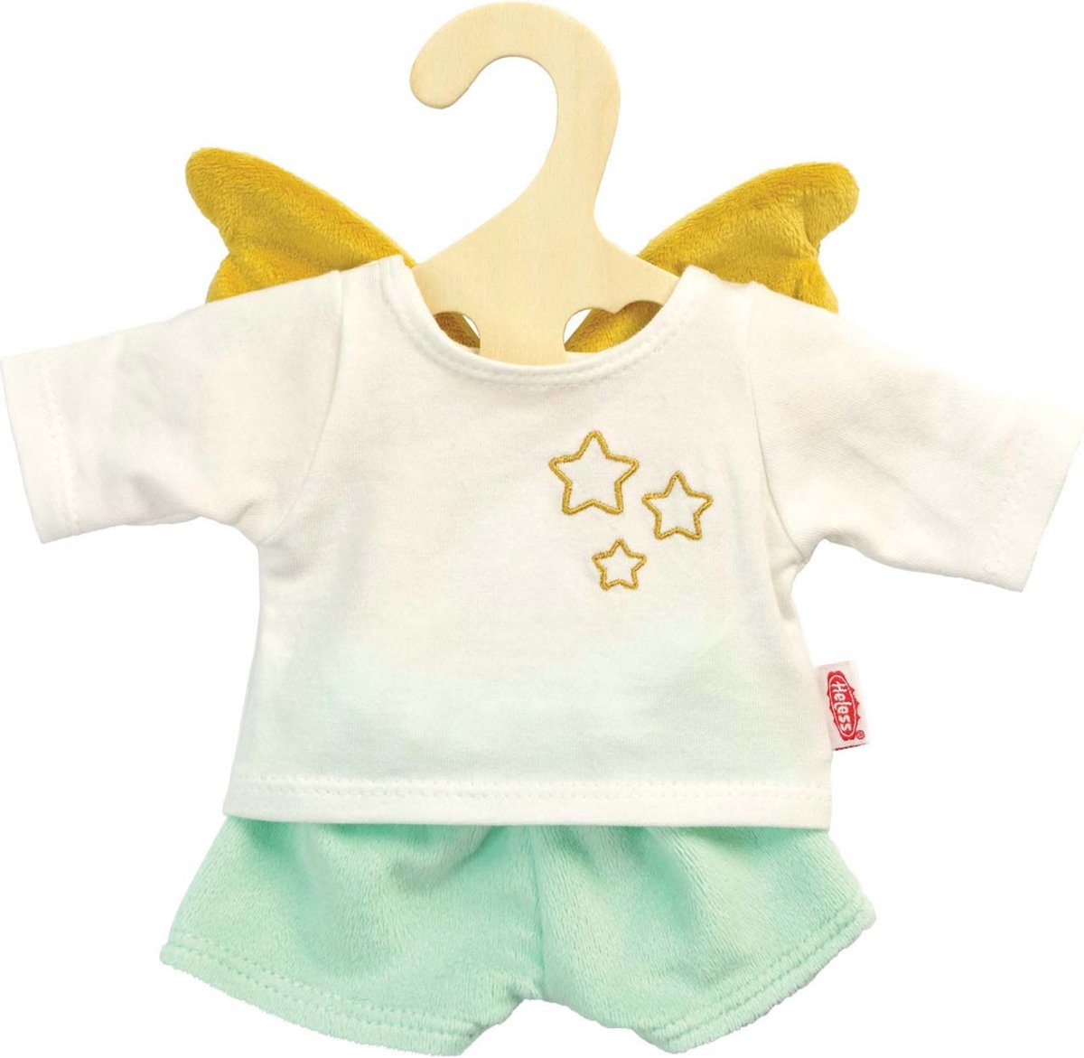 Heless poppenoutfit engel Hope 35-45 cm babypop kleding set.