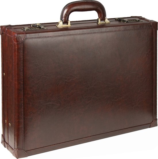 Claymore Business Leather Attaché 1722 Bordeaux